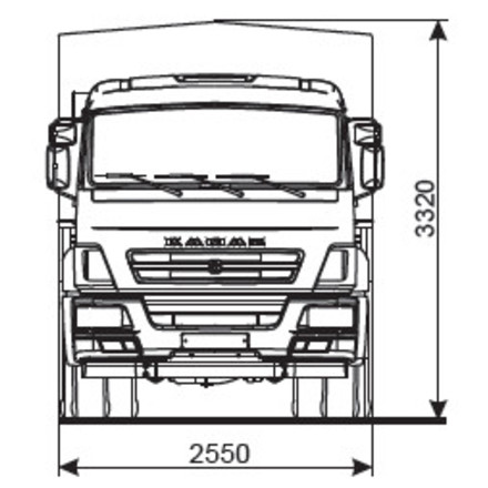 Бортовой автомобиль KAMAZ-43253-69 (G5)