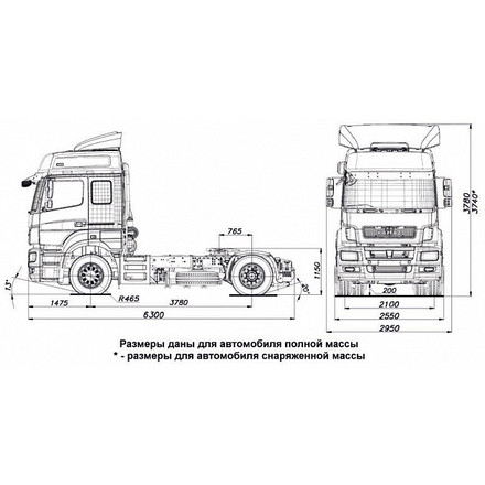 Седельный тягач KAMAZ-5490-NEO