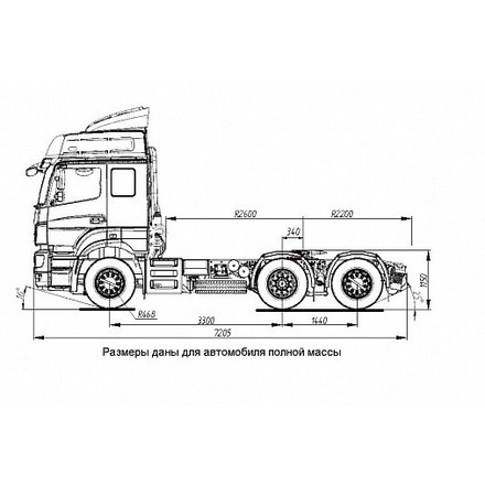 Седельный тягач KAMAZ-65209-87 (S5)