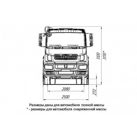 Седельный тягач KAMAZ-65806-68 (T5)