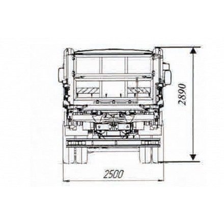 Самосвал KAMAZ-45143-50