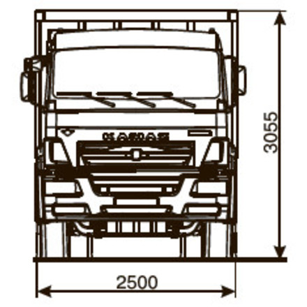 Самосвал KAMAZ-6520-49 (B5)