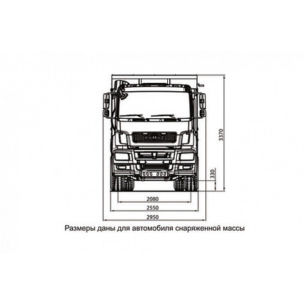 Самосвал KAMAZ-65201-001-49 (B5) 